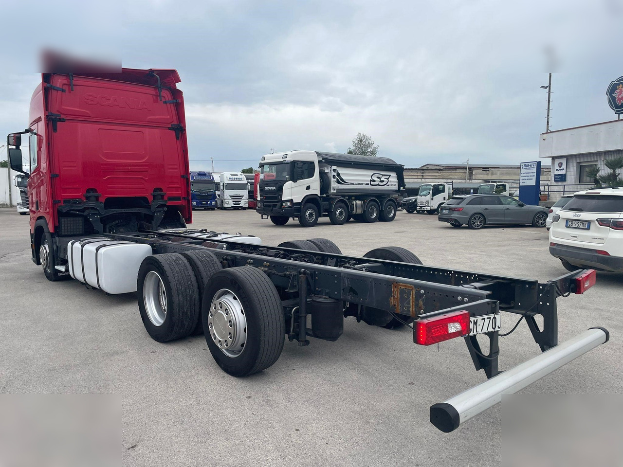 SCANIA R450 - Camion cu prelată: Foto 4 SCANIA R450 - Camion cu prelată: Foto 4