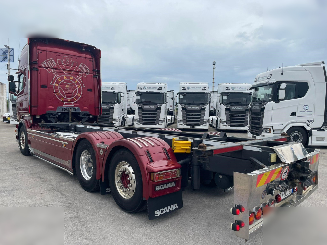 SCANIA R560 - Camion transport containere/ Swap body: Foto 4 SCANIA R560 - Camion transport containere/ Swap body: Foto 4