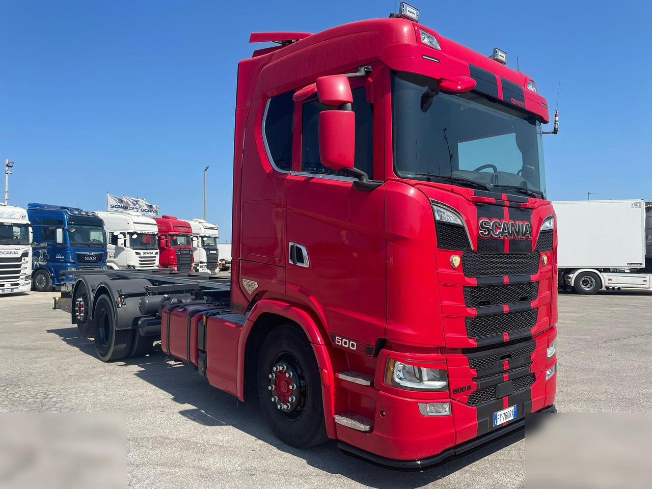 SCANIA S500 - Camion transport containere/ Swap body: Foto 1 SCANIA S500 - Camion transport containere/ Swap body: Foto 1