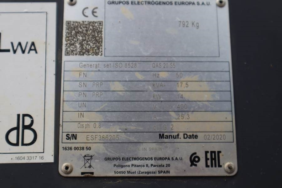 Atlas Copco QAS 20 S5 Valid inspection, *Guarantee! Diesel, 17 - Generator electric: Foto 3 Atlas Copco QAS 20 S5 Valid inspection, *Guarantee! Diesel, 17 - Generator electric: Foto 3