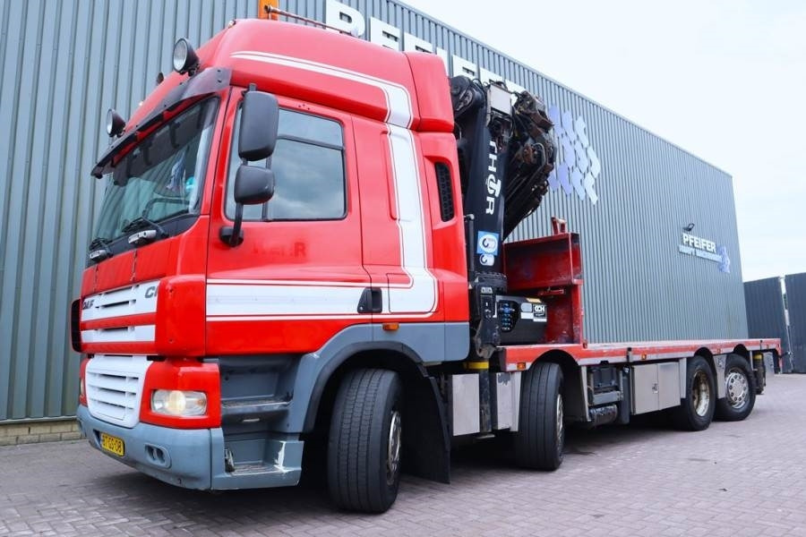 DAF CF85 With THOR 0K6 CRANE Dutch Registration, Thor - Macara tot teren: Foto 1 DAF CF85 With THOR 0K6 CRANE Dutch Registration, Thor - Macara tot teren: Foto 1