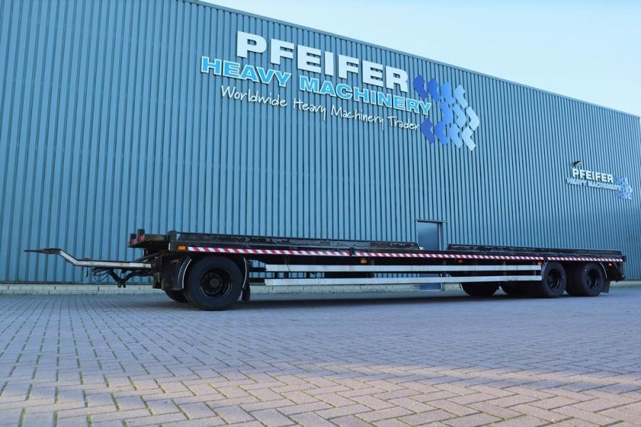 GS Meppel AC-2800L Dutch Registration, 3 Axles, 20t L - Semiremorcă platformă: Foto 1 GS Meppel AC-2800L Dutch Registration, 3 Axles, 20t L - Semiremorcă platformă: Foto 1