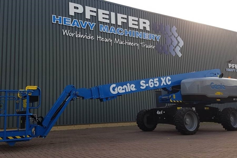 Genie S65XC Valid inspection, *Guarantee! Diesel, 4x4 Dr  - Nacela telescopica: Foto 1 Genie S65XC Valid inspection, *Guarantee! Diesel, 4x4 Dr  - Nacela telescopica: Foto 1