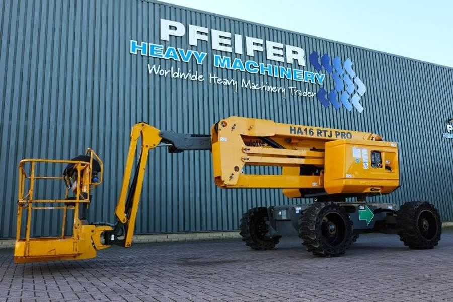 Haulotte HA16RTJ Pro Diesel, 4x4x4 Drive, 16 m Working Heig - Nacela articulata: Foto 1 Haulotte HA16RTJ Pro Diesel, 4x4x4 Drive, 16 m Working Heig - Nacela articulata: Foto 1