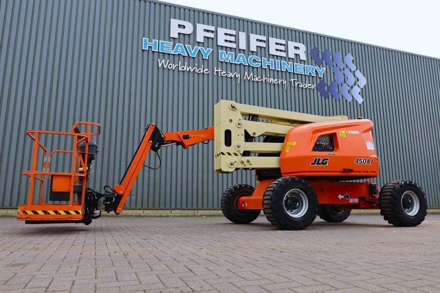 JLG 450AJ Diesel, 4x4 Drive, 16m Working Height, 7.5m - Nacela articulata: Foto 1 JLG 450AJ Diesel, 4x4 Drive, 16m Working Height, 7.5m - Nacela articulata: Foto 1