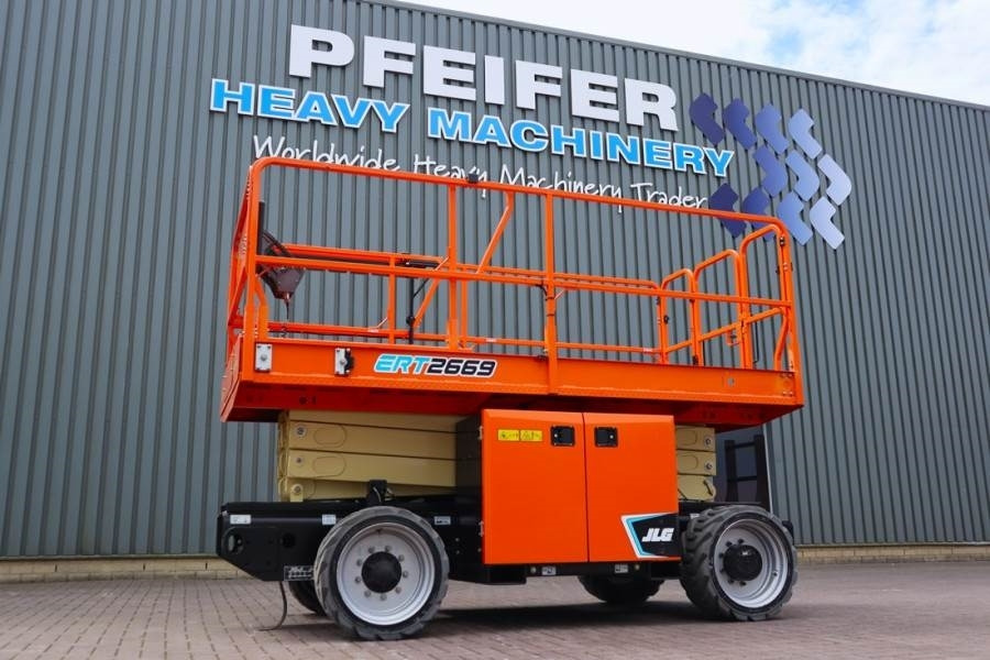 JLG ERT2669 Unused, Electric, 10m Working Height, 680k - Platforma foarfeca: Foto 1 JLG ERT2669 Unused, Electric, 10m Working Height, 680k - Platforma foarfeca: Foto 1