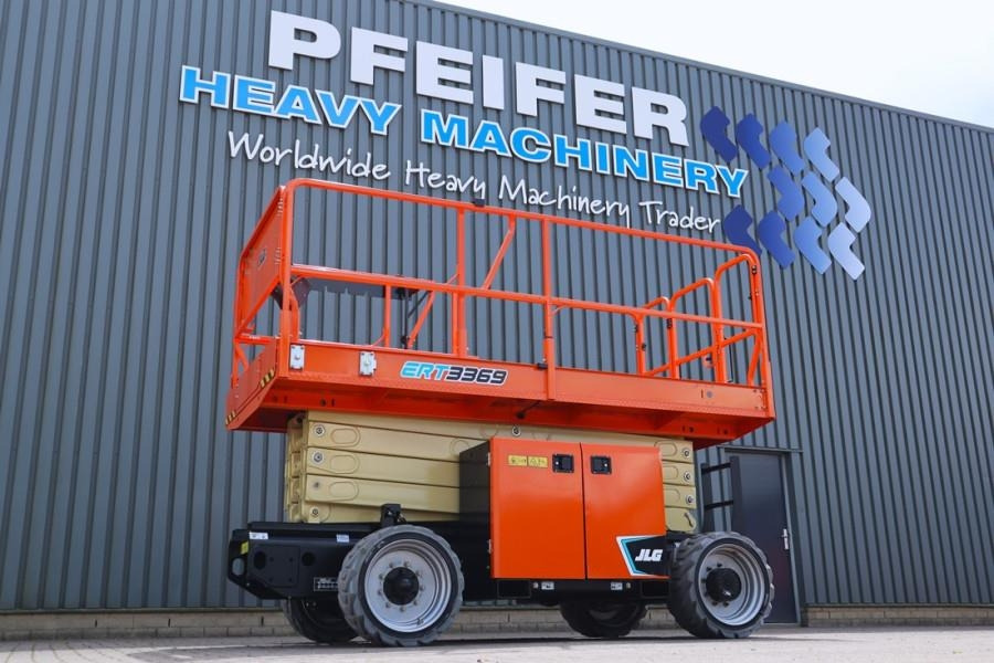 JLG ERT3369 Unused, Electric, 12m Working Height, 454k - Platforma foarfeca: Foto 1 JLG ERT3369 Unused, Electric, 12m Working Height, 454k - Platforma foarfeca: Foto 1