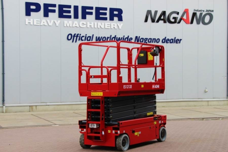 Magni ES1212E Electric, 12m Working Height, 320kg Capaci - Platforma foarfeca: Foto 2 Magni ES1212E Electric, 12m Working Height, 320kg Capaci - Platforma foarfeca: Foto 2