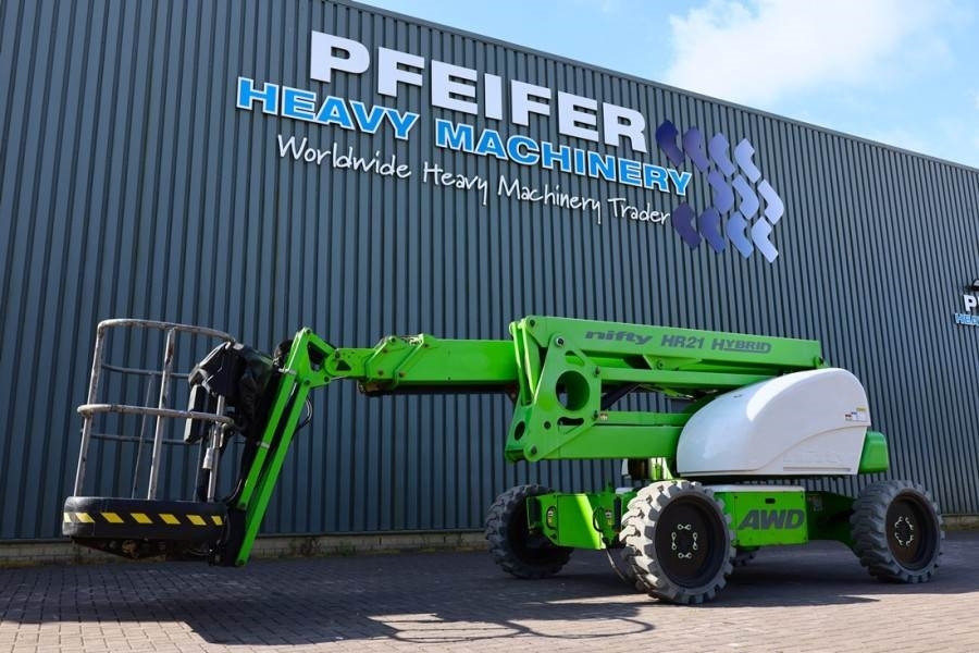 Niftylift HR21 HYBRID Hybrid, 4x4 Drive, 21m Working Height, - Nacela articulata: Foto 1 Niftylift HR21 HYBRID Hybrid, 4x4 Drive, 21m Working Height, - Nacela articulata: Foto 1