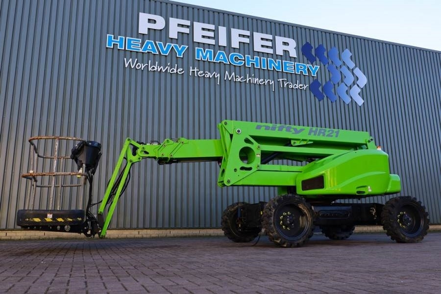 Niftylift HR21D 4x4 MK2 Diesel, 4x4 Drive, 21m Working Heigh - Nacela articulata: Foto 1 Niftylift HR21D 4x4 MK2 Diesel, 4x4 Drive, 21m Working Heigh - Nacela articulata: Foto 1