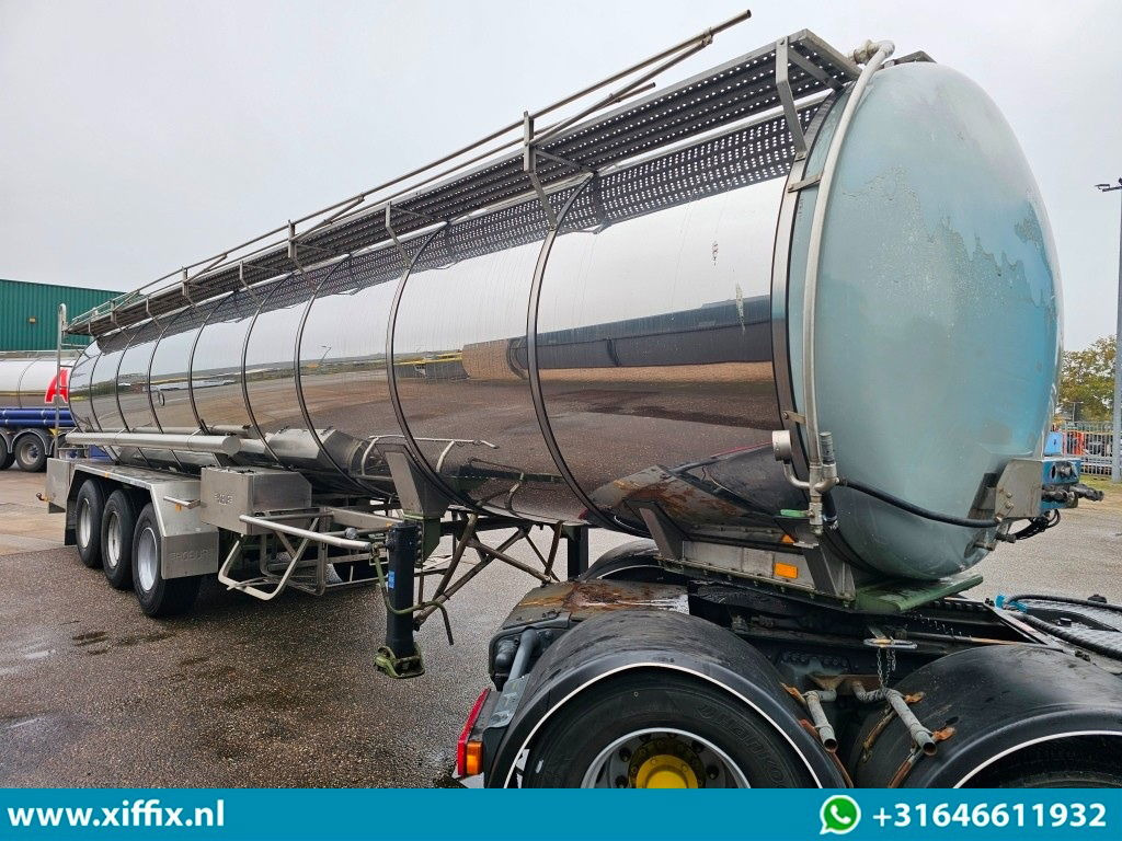 Burg 3-ass. Geisoleerde RVS tank oplegger / Food / 1 Compartiment - Semiremorcă cisternă: Foto 4 Burg 3-ass. Geisoleerde RVS tank oplegger / Food / 1 Compartiment - Semiremorcă cisternă: Foto 4