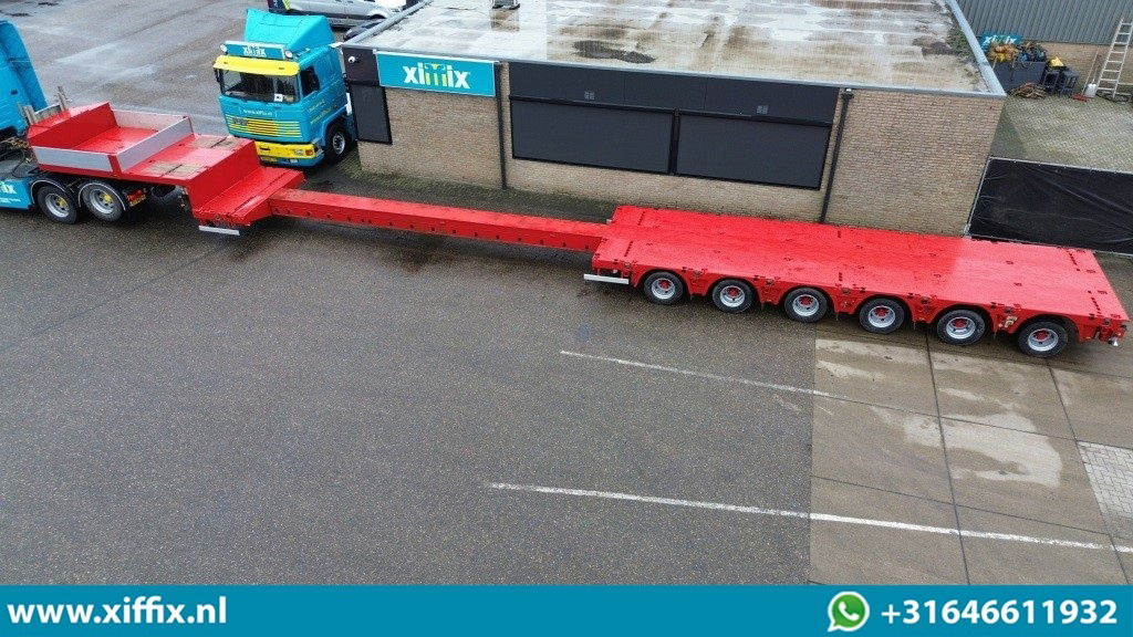 Doll 6-ass. Uitschuifbare semi dieplader / Panther assen / 5x gestuurd - Semiremorcă transport agabaritic: Foto 2 Doll 6-ass. Uitschuifbare semi dieplader / Panther assen / 5x gestuurd - Semiremorcă transport agabaritic: Foto 2