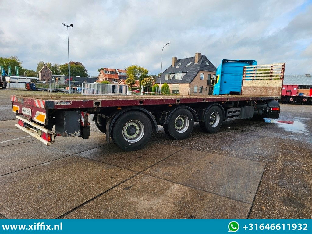 Semiremorcă platformă Meusburger 3-ass. Vlakke uitschuifbare oplegger / 3x gestuurd: Foto 9 Semiremorcă platformă Meusburger 3-ass. Vlakke uitschuifbare oplegger / 3x gestuurd: Foto 9