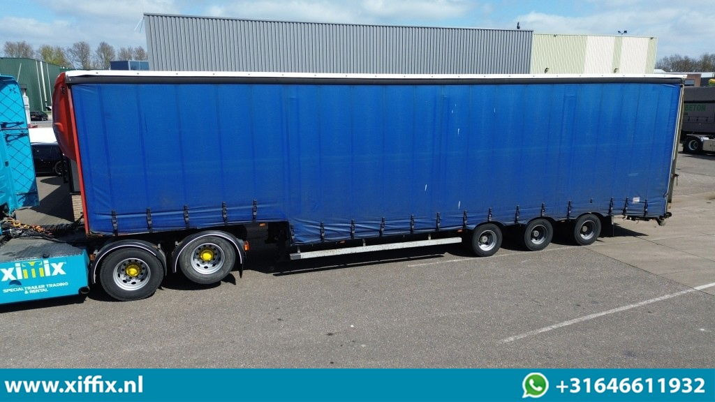 Nooteboom 3-ass. Semi dieplader met huifopbouw / Laadklep - Semiremorcă transport agabaritic: Foto 1 Nooteboom 3-ass. Semi dieplader met huifopbouw / Laadklep - Semiremorcă transport agabaritic: Foto 1