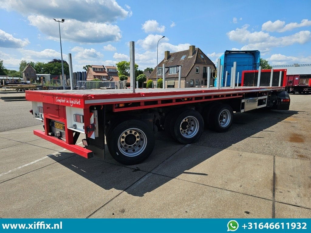 Semiremorcă platformă Nooteboom 3-ass. Vlakke dubbel 2x uitschuifbare oplegger / 3x gestuurd: Foto 13 Semiremorcă platformă Nooteboom 3-ass. Vlakke dubbel 2x uitschuifbare oplegger / 3x gestuurd: Foto 13