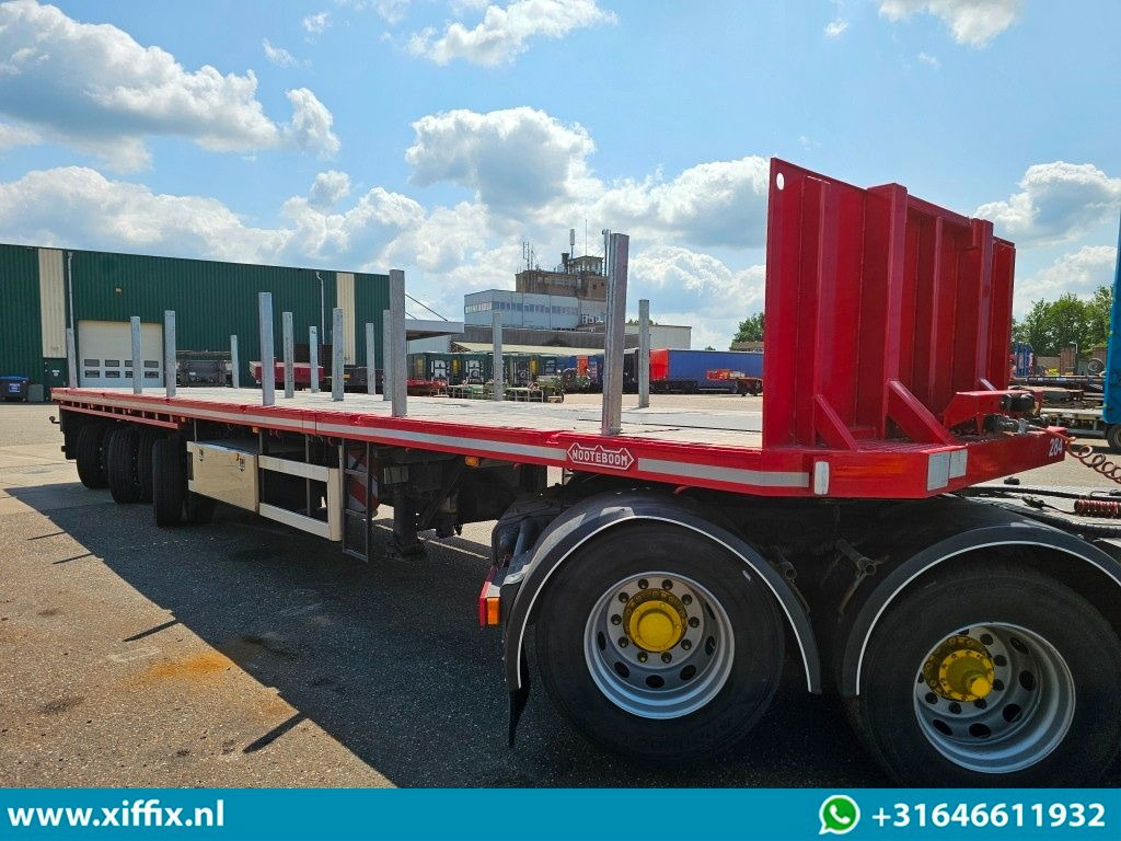 Semiremorcă platformă Nooteboom 3-ass. Vlakke dubbel 2x uitschuifbare oplegger / 3x gestuurd: Foto 8 Semiremorcă platformă Nooteboom 3-ass. Vlakke dubbel 2x uitschuifbare oplegger / 3x gestuurd: Foto 8