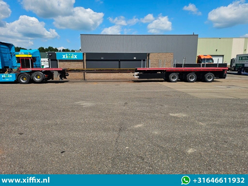 Semiremorcă platformă Nooteboom 3-ass. Vlakke dubbel 2x uitschuifbare oplegger / 3x gestuurd: Foto 14 Semiremorcă platformă Nooteboom 3-ass. Vlakke dubbel 2x uitschuifbare oplegger / 3x gestuurd: Foto 14
