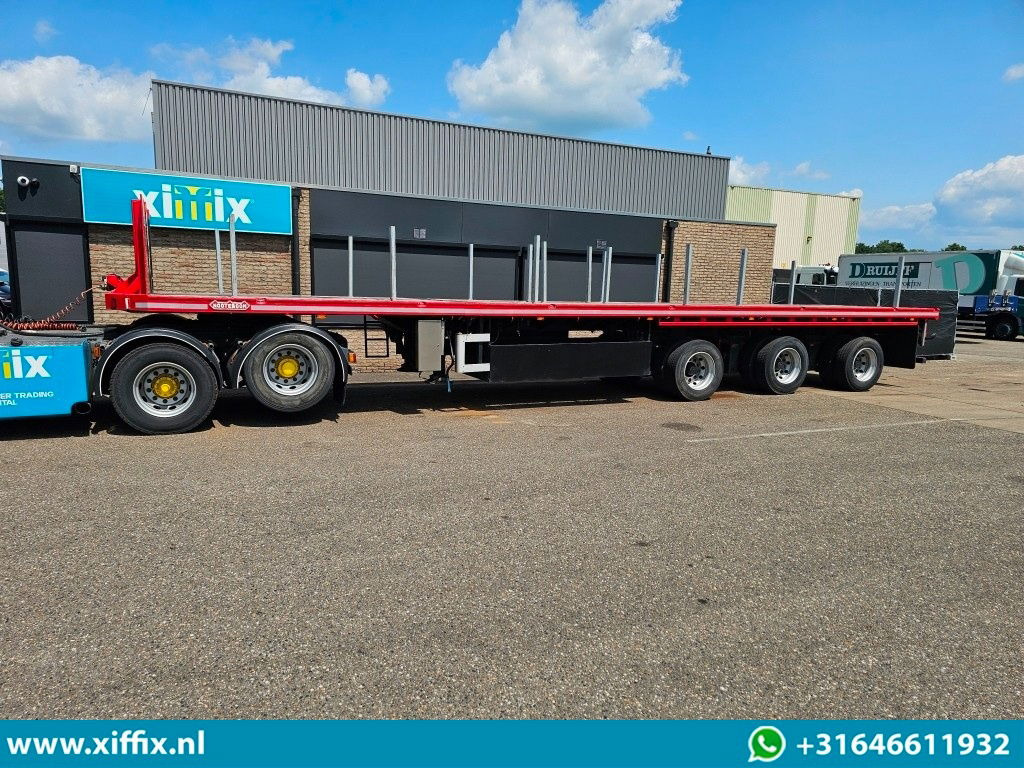 Semiremorcă platformă Nooteboom 3-ass. Vlakke dubbel 2x uitschuifbare oplegger / 3x gestuurd: Foto 6 Semiremorcă platformă Nooteboom 3-ass. Vlakke dubbel 2x uitschuifbare oplegger / 3x gestuurd: Foto 6