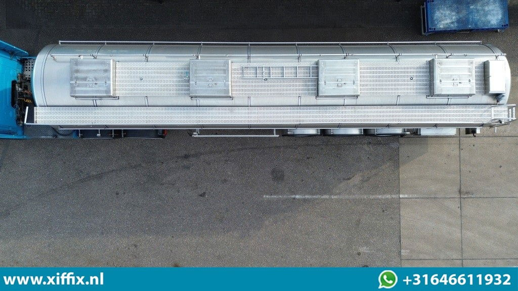 Parcisa 3-ass. Geisoleerde RVS tankoplegger / ADR / Chemie / 1 Compartiment - Semiremorcă cisternă: Foto 3 Parcisa 3-ass. Geisoleerde RVS tankoplegger / ADR / Chemie / 1 Compartiment - Semiremorcă cisternă: Foto 3