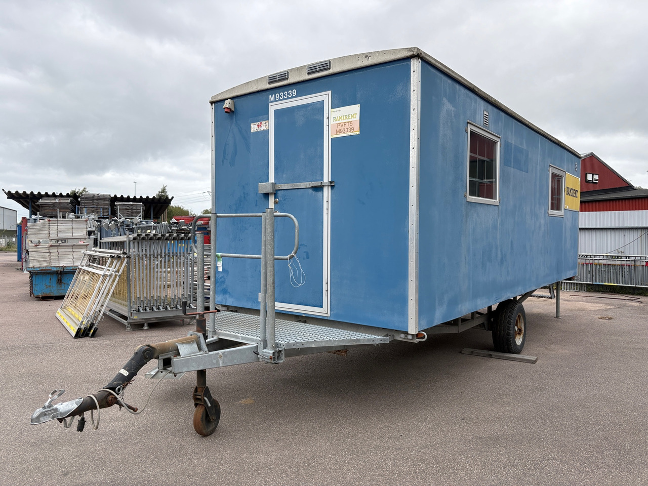 Arbetsvagnar PVFTD-5/6 - Container locuibil, Remorcă: Foto 1 Arbetsvagnar PVFTD-5/6 - Container locuibil, Remorcă: Foto 1