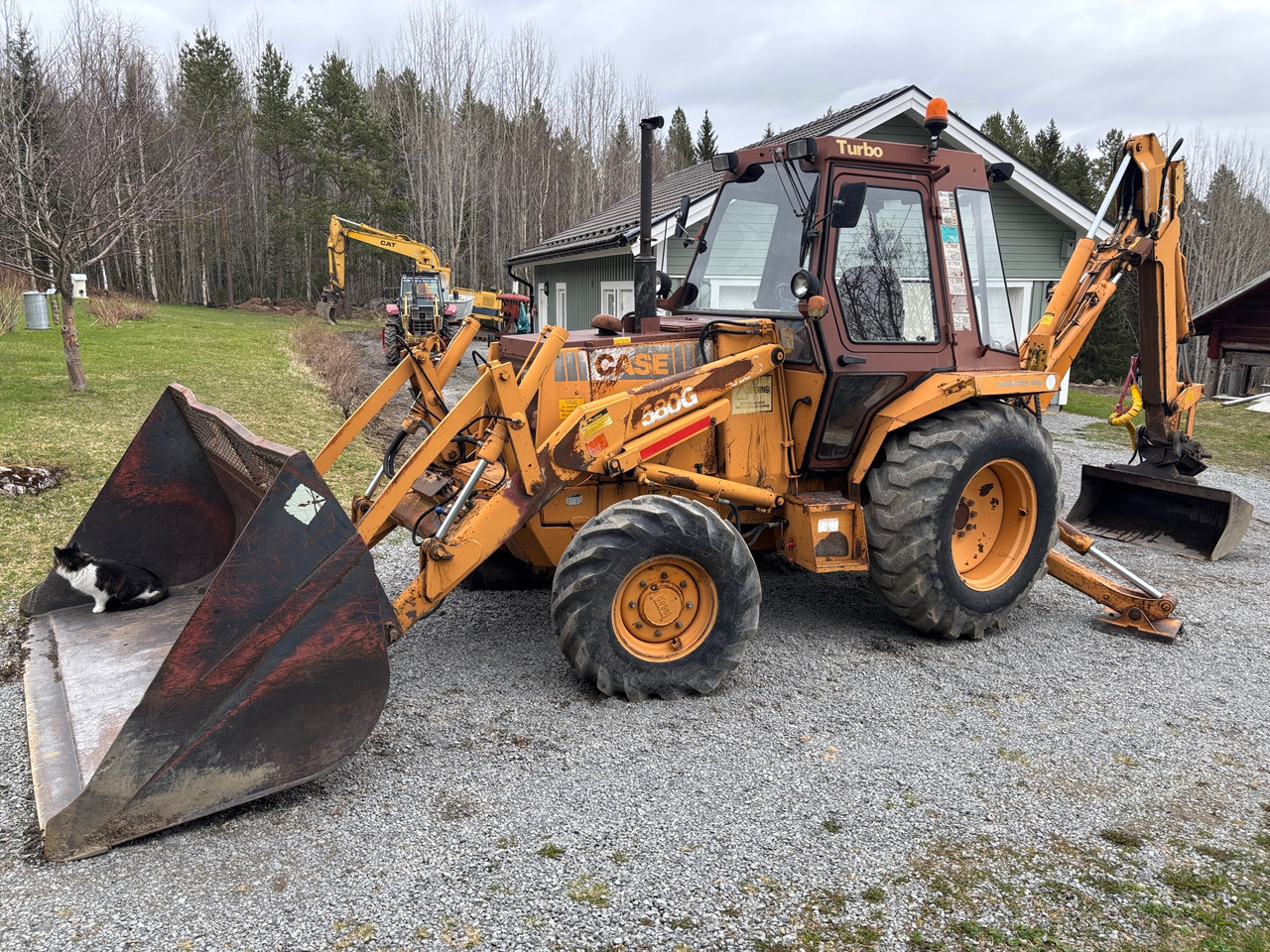Case 580G turbo - Buldoexcavator: Foto 1 Case 580G turbo - Buldoexcavator: Foto 1