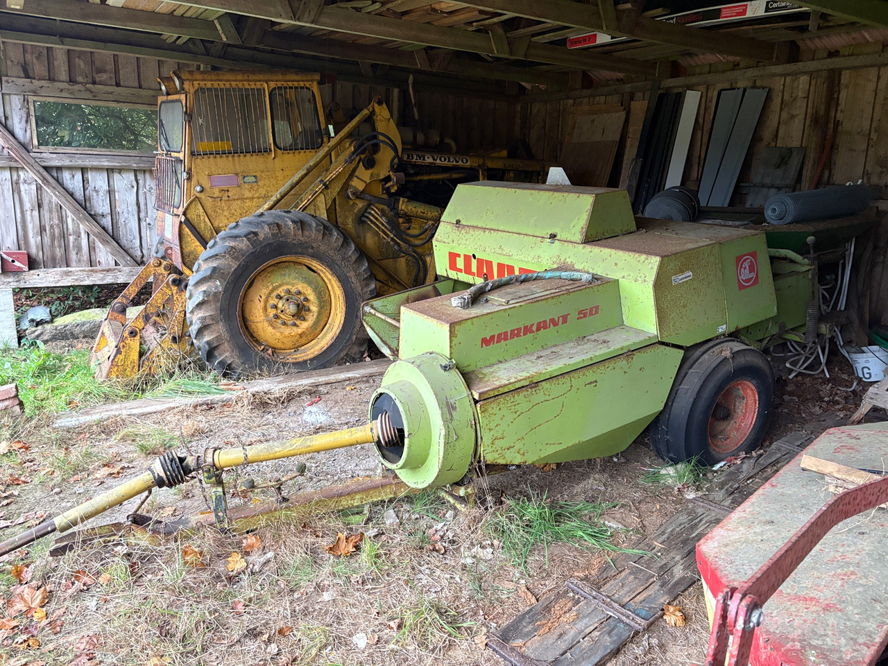 Claas Markant 50 - Presă baloţi rotunzi: Foto 1 Claas Markant 50 - Presă baloţi rotunzi: Foto 1