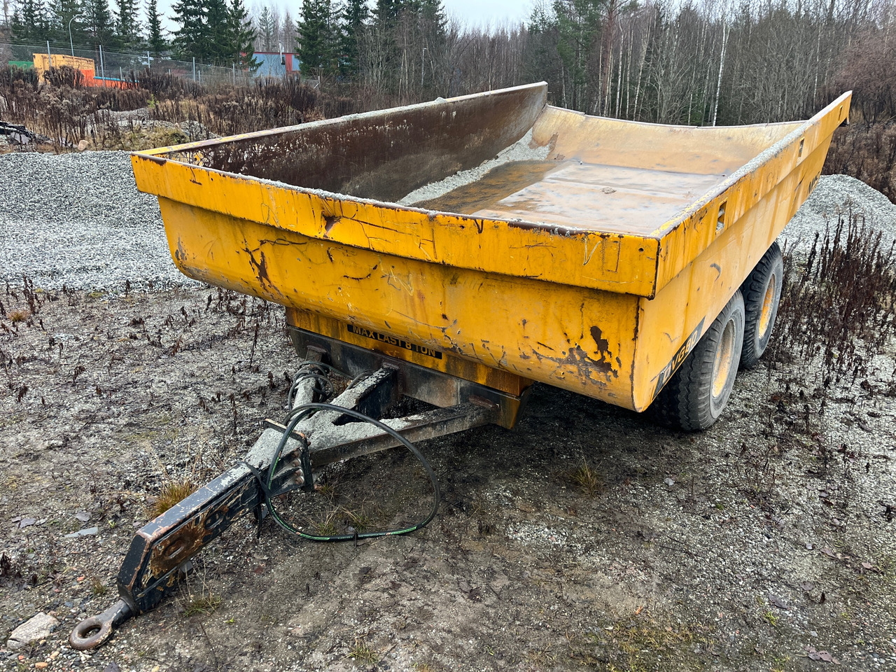 NMS DVG80 - Remorcă basculantă: Foto 1 NMS DVG80 - Remorcă basculantă: Foto 1