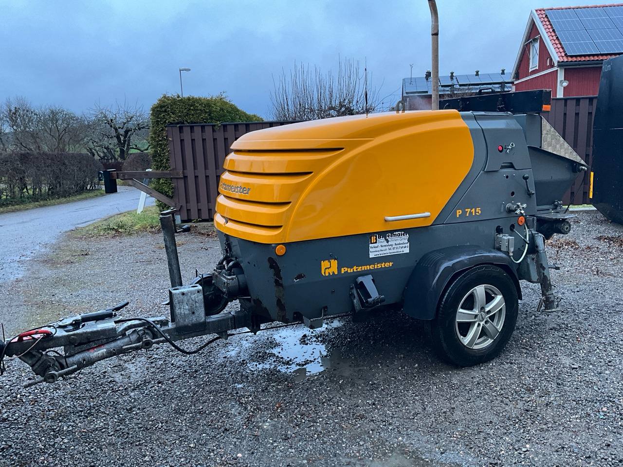 Putzmeister P 75 TD - Pompă de beton staționară: Foto 1 Putzmeister P 75 TD - Pompă de beton staționară: Foto 1