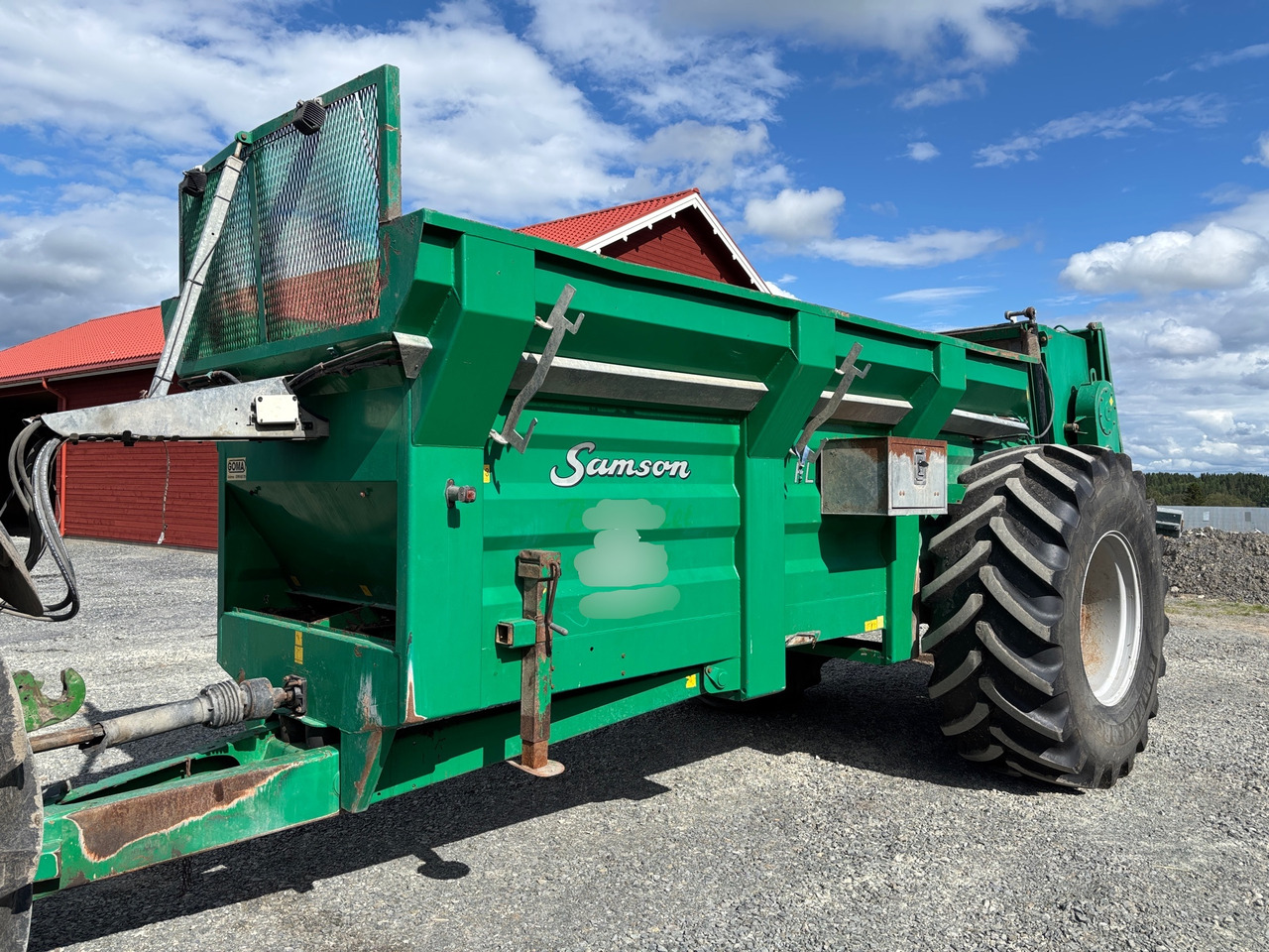 Samson Flex 16 - Maşină de împrăştiat îngrăşăminte: Foto 1 Samson Flex 16 - Maşină de împrăştiat îngrăşăminte: Foto 1