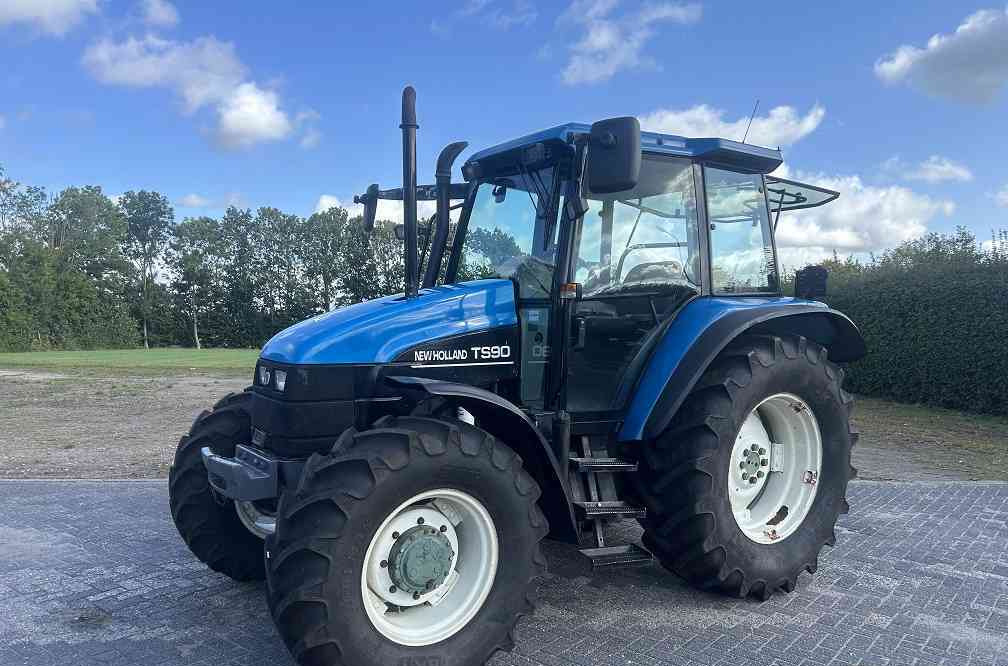 New Holland ts 90 sle - Tractor agricol: Foto 1 New Holland ts 90 sle - Tractor agricol: Foto 1