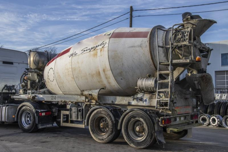 DE BUF BETON MIXER/MALAXEUR/MISCHER 10m3+MOTOR/MOTEUR - Semiremorcă betonieră: Foto 4 DE BUF BETON MIXER/MALAXEUR/MISCHER 10m3+MOTOR/MOTEUR - Semiremorcă betonieră: Foto 4