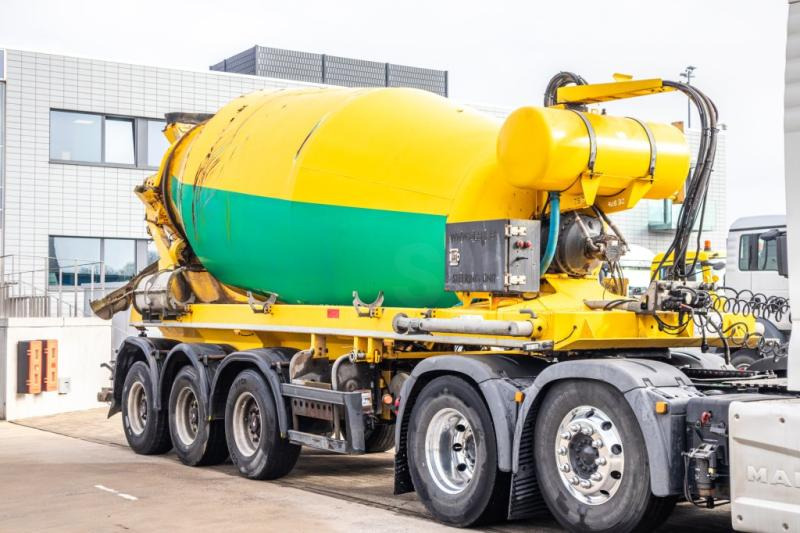 DE BUF BETON MIXER/MALAXEUR/MISCHER 12M3 - Semiremorcă betonieră: Foto 2 DE BUF BETON MIXER/MALAXEUR/MISCHER 12M3 - Semiremorcă betonieră: Foto 2