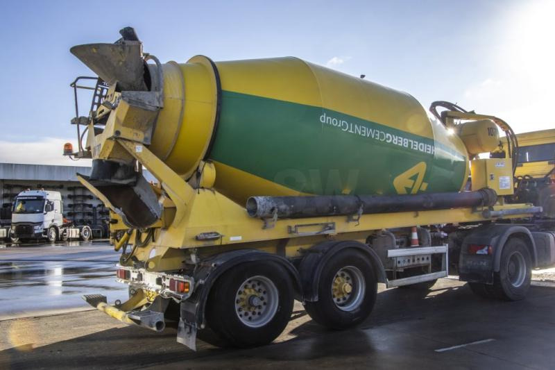 DE BUF MIXER/MALAXEUR/MISCHER-10M3 (gestuurd/gelenkt/dir./steering) - Semiremorcă betonieră: Foto 4 DE BUF MIXER/MALAXEUR/MISCHER-10M3 (gestuurd/gelenkt/dir./steering) - Semiremorcă betonieră: Foto 4