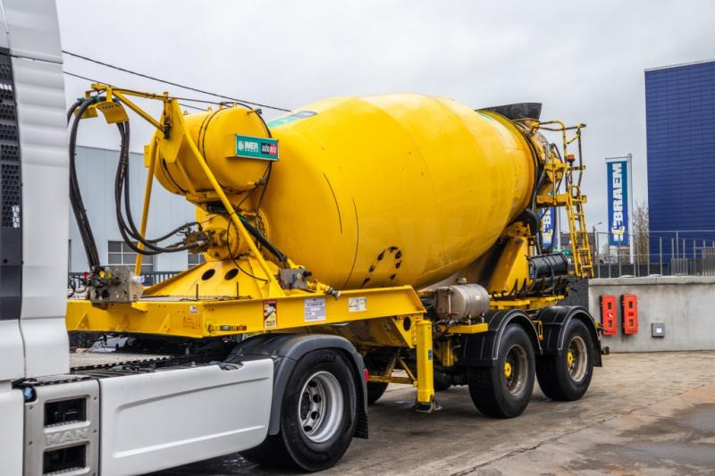 Imer BETON MIXER/MALAXEUR/MISCHER-10M3- STEERING AXLE - Semiremorcă betonieră: Foto 1 Imer BETON MIXER/MALAXEUR/MISCHER-10M3- STEERING AXLE - Semiremorcă betonieră: Foto 1