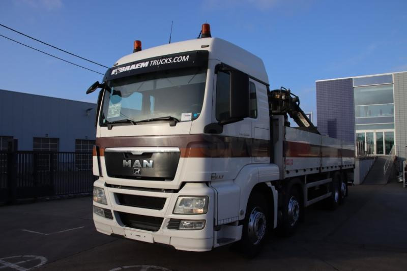 MAN TGS 35.360 BL-8x2-HIAB 085 - Camion platformă, Camion cu macara: Foto 2 MAN TGS 35.360 BL-8x2-HIAB 085 - Camion platformă, Camion cu macara: Foto 2
