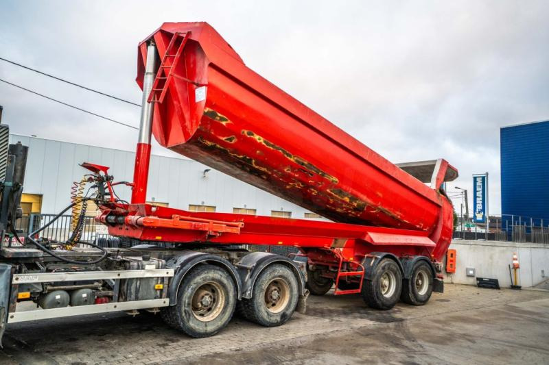 ROBUSTE-KAISER S3302G37+ HYRD. DEUR - Semiremorcă basculantă: Foto 1 ROBUSTE-KAISER S3302G37+ HYRD. DEUR - Semiremorcă basculantă: Foto 1