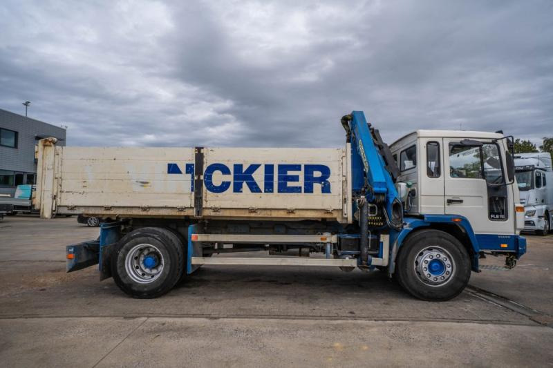 Camion basculantă, Camion cu macara Volvo FL 619 - PK 9501: Foto 8