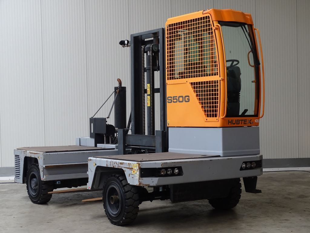 Hubtex S50G - 652 MTH - GAS - Stivuitor lateral: Foto 1 Hubtex S50G - 652 MTH - GAS - Stivuitor lateral: Foto 1