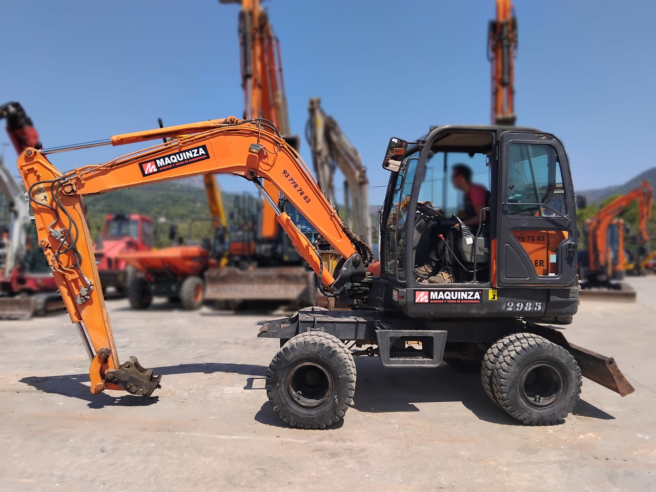 DOOSAN DX55W - Mini excavator: Foto 2 DOOSAN DX55W - Mini excavator: Foto 2