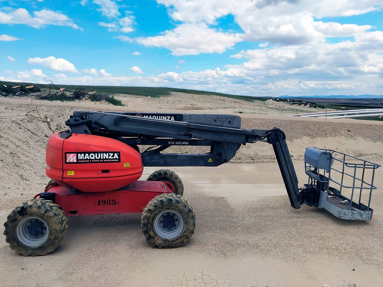 MANITOU 160ATJ EJE OSCILANTE - Nacela articulata: Foto 1 MANITOU 160ATJ EJE OSCILANTE - Nacela articulata: Foto 1