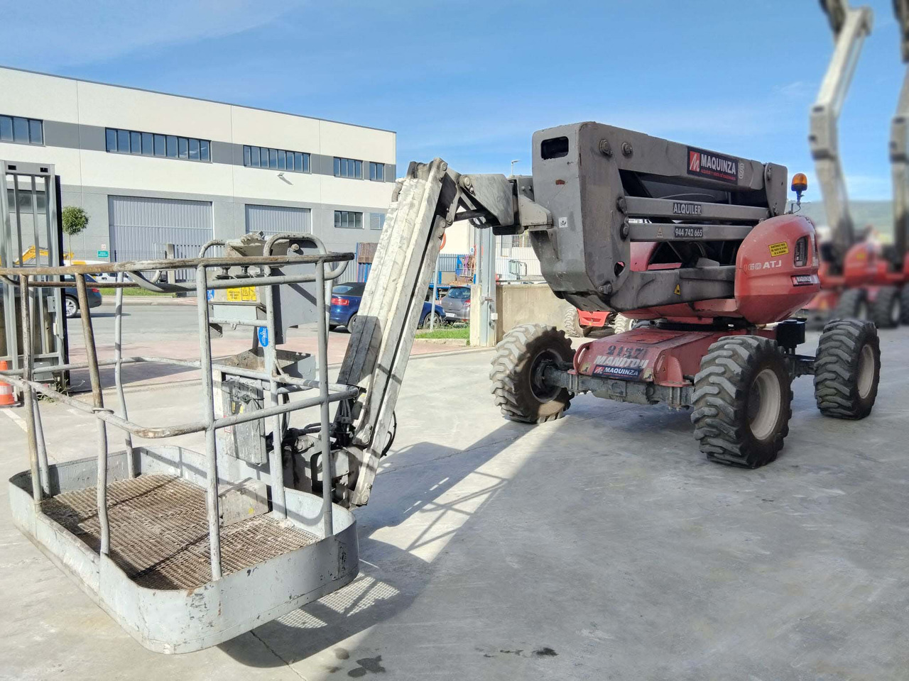 Nacela articulata MANITOU 160ATJ EJE OSCILANTE: Foto 7 Nacela articulata MANITOU 160ATJ EJE OSCILANTE: Foto 7