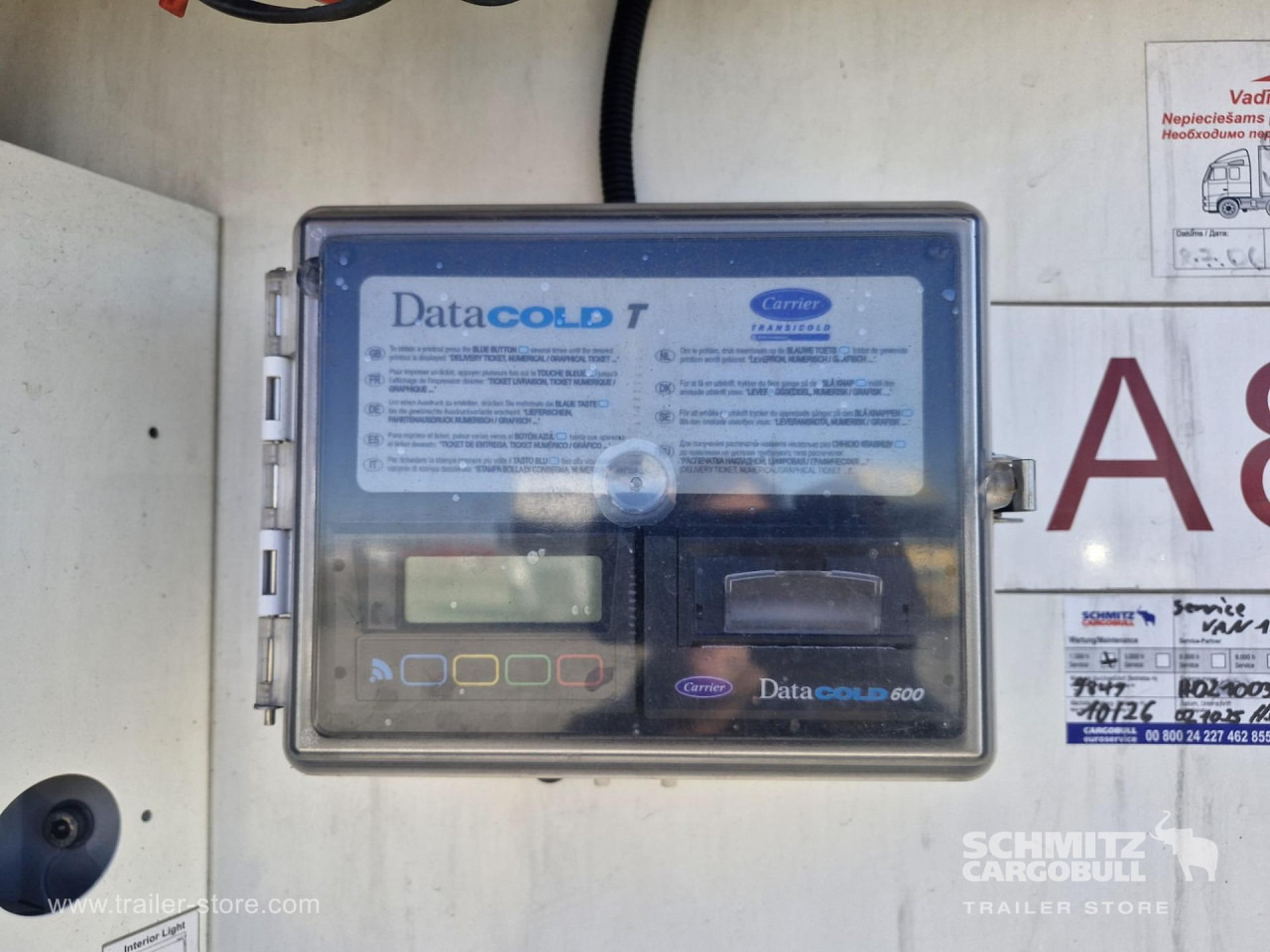 SCHMITZ Reefer Multitemp - Semiremorcă izoterma: Foto 4 SCHMITZ Reefer Multitemp - Semiremorcă izoterma: Foto 4