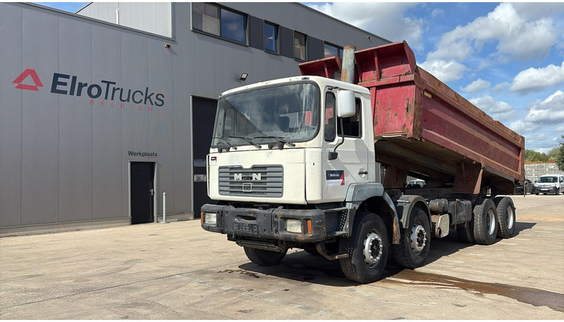 MAN 35.372 (MANUAL PUMP / 6 CYLINDER / BIG AXLE / STEEL SUSP.) - Camion basculantă: Foto 1 MAN 35.372 (MANUAL PUMP / 6 CYLINDER / BIG AXLE / STEEL SUSP.) - Camion basculantă: Foto 1
