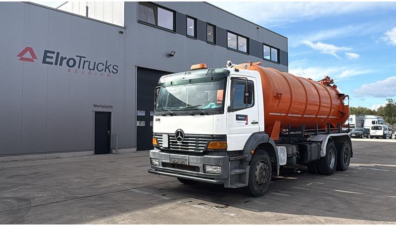 Mercedes-Benz Atego 2528 (14500L / LAMES DEVANT / 6X2 / BOITE MANUELLE) - Maşină pentru vidanjări: Foto 1 Mercedes-Benz Atego 2528 (14500L / LAMES DEVANT / 6X2 / BOITE MANUELLE) - Maşină pentru vidanjări: Foto 1