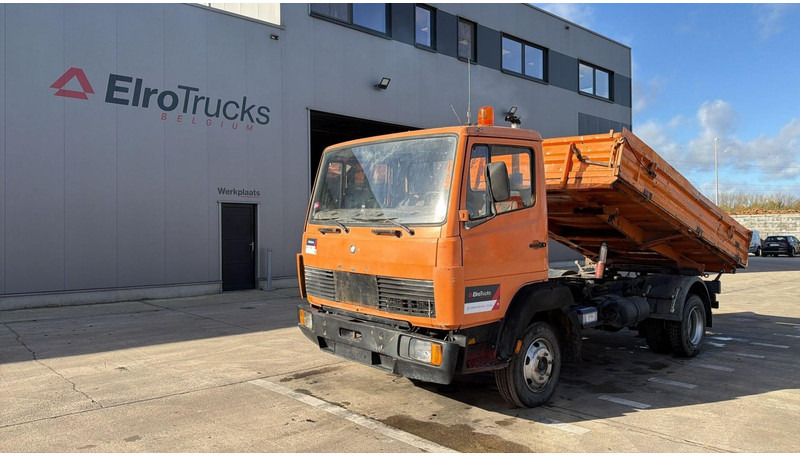 Mercedes-Benz SK 814 (3 WAY TIPPER / MANUAL PUMP / AUXILAIRY / SPER / STEEL SUSP. / LAMES) - Camion basculantă: Foto 1 Mercedes-Benz SK 814 (3 WAY TIPPER / MANUAL PUMP / AUXILAIRY / SPER / STEEL SUSP. / LAMES) - Camion basculantă: Foto 1