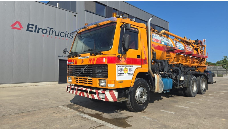 Volvo FL 10 - 320 (10500L + 1500L / 10 TYRES FULL STEEL / HIGH PRESSURE + VACUUM / POMPE MANUELLE / MANUAL PUMP) - Maşină pentru vidanjări: Foto 1 Volvo FL 10 - 320 (10500L + 1500L / 10 TYRES FULL STEEL / HIGH PRESSURE + VACUUM / POMPE MANUELLE / MANUAL PUMP) - Maşină pentru vidanjări: Foto 1