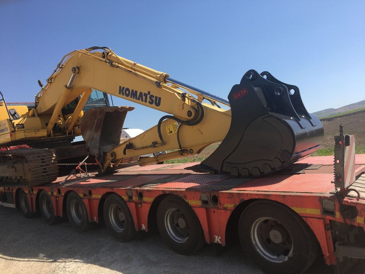 Komatsu PC350 Rock Bucket - Cupă excavator: Foto 2 Komatsu PC350 Rock Bucket - Cupă excavator: Foto 2
