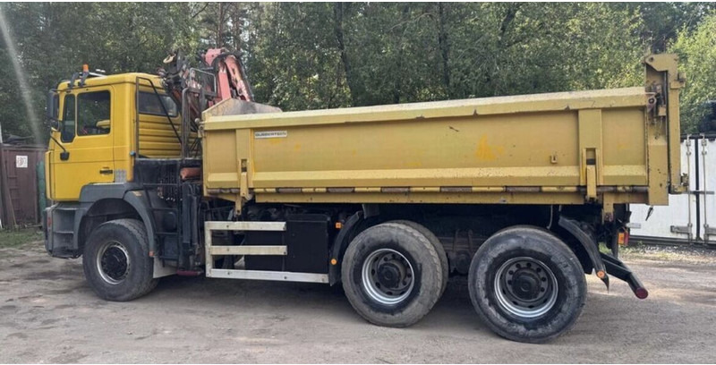 MAN 33/364 6x6 - Camion basculantă, Camion cu macara: Foto 3 MAN 33/364 6x6 - Camion basculantă, Camion cu macara: Foto 3