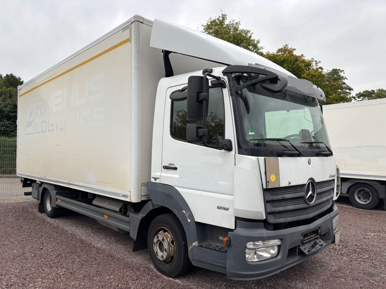 Mercedes-Benz Atego 818L, Euro-6, Klima, LBW - Camion furgon: Foto 2 Mercedes-Benz Atego 818L, Euro-6, Klima, LBW - Camion furgon: Foto 2
