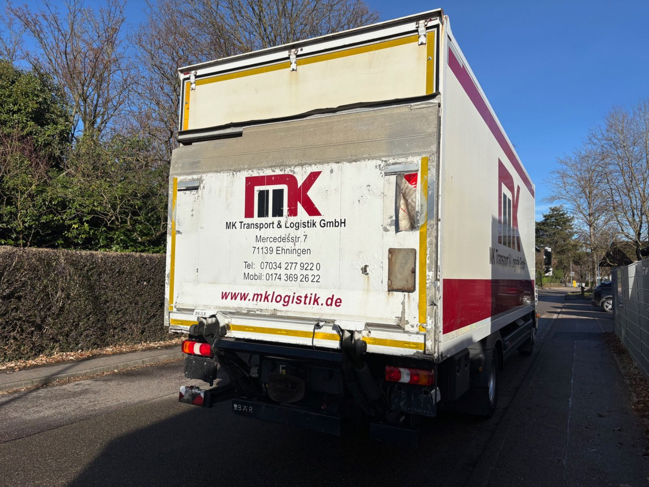 Mercedes-Benz Atego III 1224L, Euro-6, Klima, LBW - Camion furgon: Foto 4 Mercedes-Benz Atego III 1224L, Euro-6, Klima, LBW - Camion furgon: Foto 4